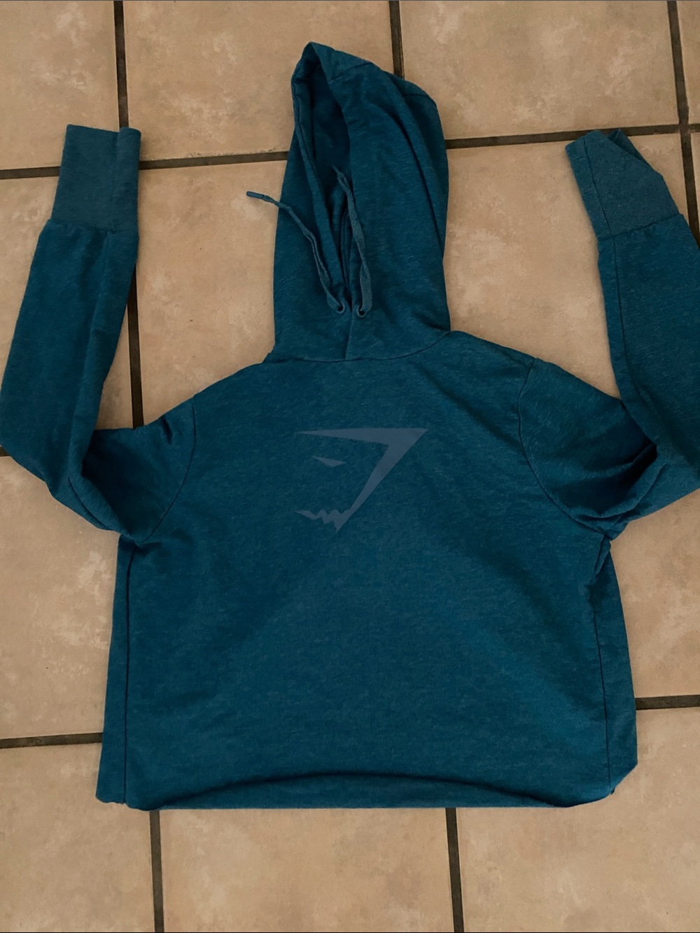 Gymshark Men’s Teal Crewneck Hoodie